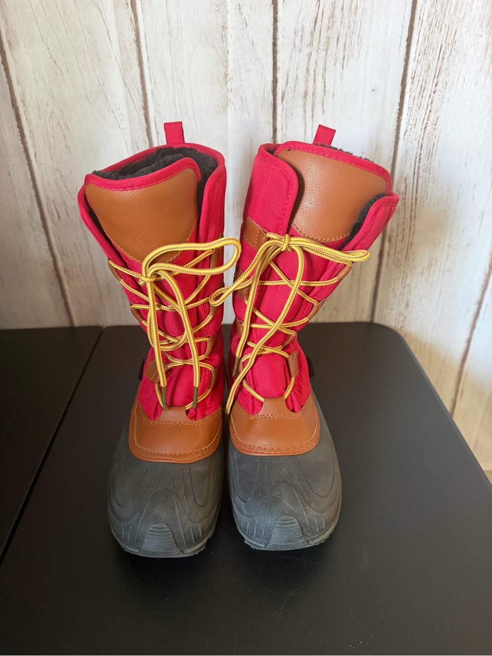 Kamik Luxembourg Red Winter Boots Women’s 7 Waterproof Insulated Snow Boots - Picture 7 of 10